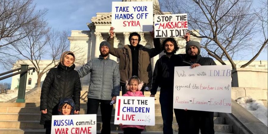 Amerika’da Bir Grup Müslüman: İdlib’deki Katliamı Durdurun!
