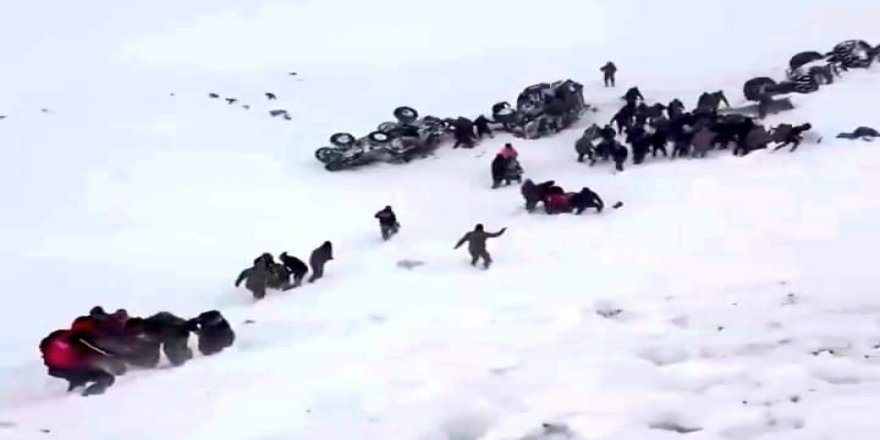 Van’da Trajedi: Çığ Altında Kalanları Aramaya Giden Kurtarma Ekibinin Üzerine de Çığ Düştü!