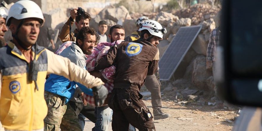 Rusya'nın İdlib'e Saldırılarında 9 Sivil Daha Öldü