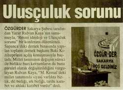 ULUSÇULUK SORUNU