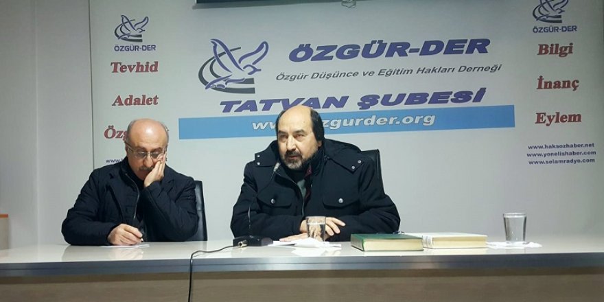 Tatvan Özgür-Der'de '28 Şubat ve Müslümanlar' Semineri