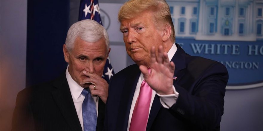 Trump ve Pence'in Katıldığı Toplantıda Bir Kişide Koronavirüs Tespit Edildi