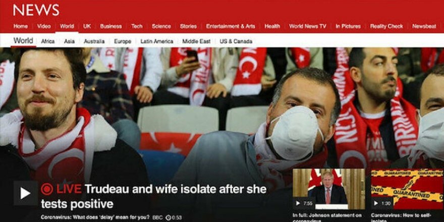 BBC'den Yine Fotoğraf Skandalı: Justin Trudeau'nun Koronavirüse Yakalanması Haberine Türkiye Fotoğrafı Koydular