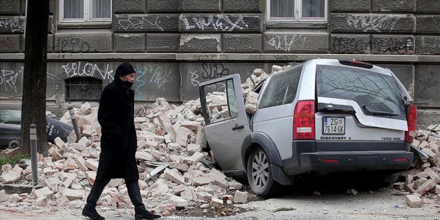 Hırvatistan'da 5,3 Büyüklüğünde Deprem