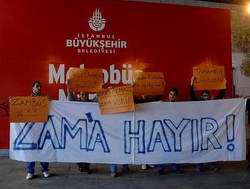 Metrobüs Zammına Hayır! Eylemi