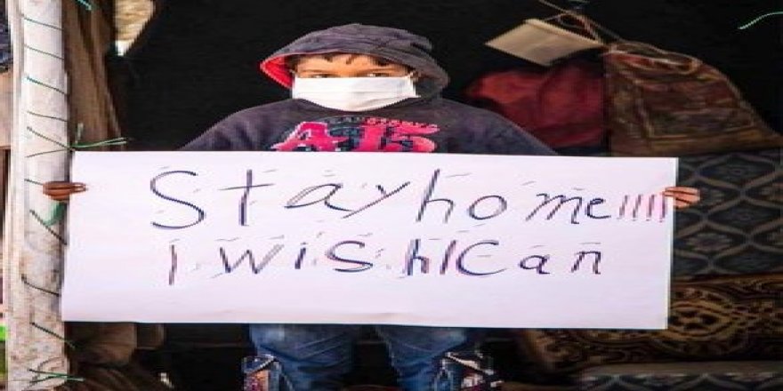 Suriyeli Mülteci Çocuklardan Evde Kal Çağrısı: “Keşke Kalabilsem”