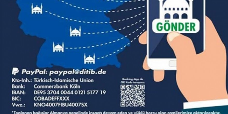 DİTİB'den Almanya'da Koronavirüs İçin Yardım Kampanyası