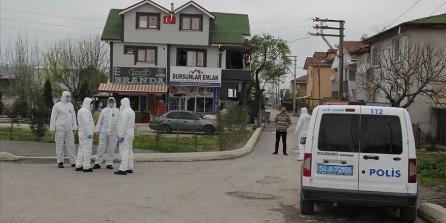 Sakarya'da Bir Sokak Koronavirüs Tedbirleri Kapsamında Karantinaya Alındı