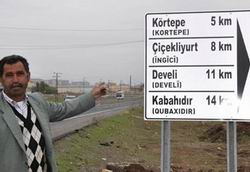 Diyarbakır'da 'Açılım' Tabelaları