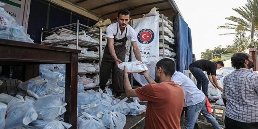 TİKA'dan Gazze'de 2 Bin Aileye COVID-19'la Mücadele Yardımı
