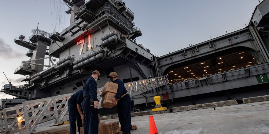 ABD Uçak Gemisinde Koronavirüs Vaka Sayısı 1155'e Yükseldi