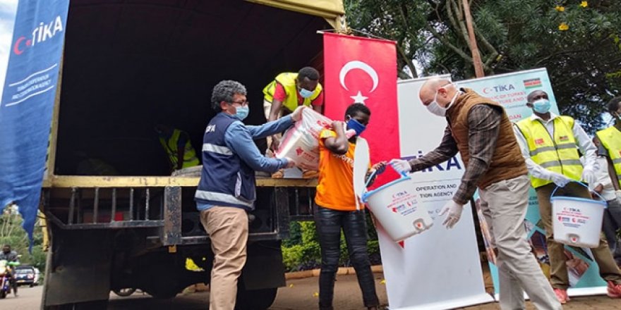 TİKA, Kenya'da 1500 Aileye Gıda ve Hijyen Paketi Ulaştırıyor