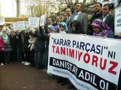 Batman’da Danıştay Protestosu