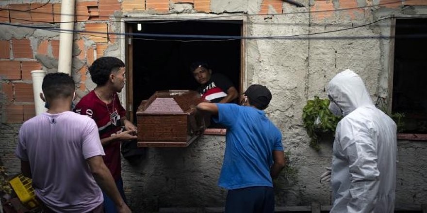 Brezilya'da Son 24 Saatte Kovid-19'dan 530 Kişi Hayatını Kaybetti