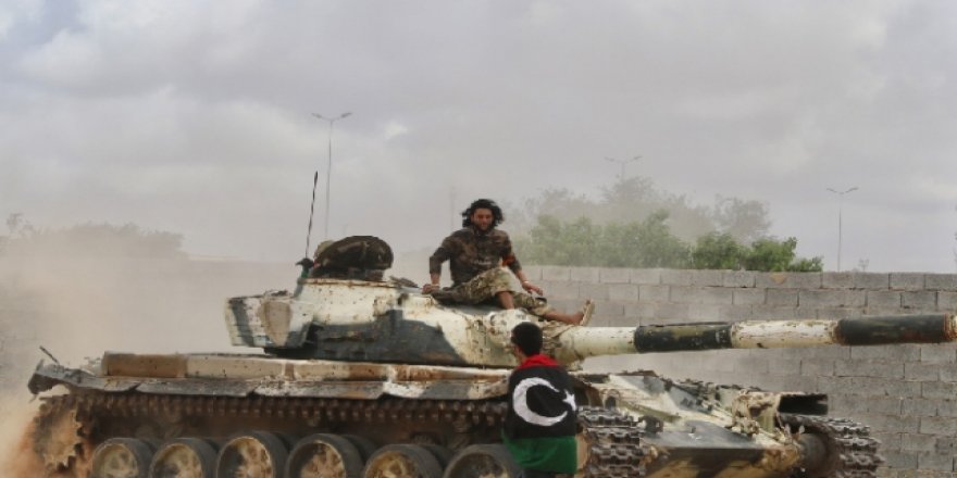 Libya Ordusundan Saldırı Hazırlığındaki Hafter Milislerine Hava Harekatı