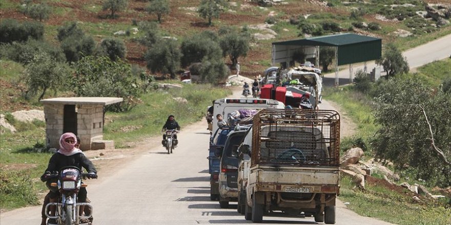 İdlib'de Evine Dönen Sivillerin Sayısı 271 Bine Ulaştı