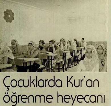 ÇOCUKLARDA KUR'AN ÖĞRENME HEYACANI
