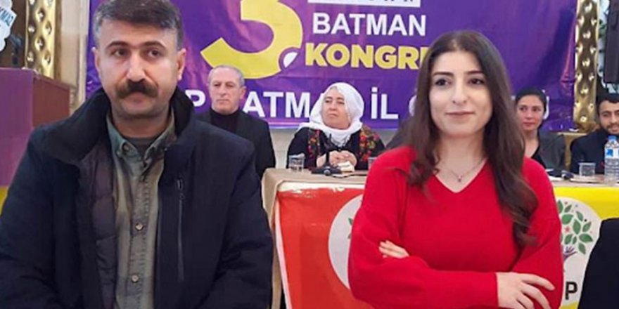 HDP Batman İl Eş Başkanı Fatma Ablay ve Ömer Kulpu Gözaltına Alındı