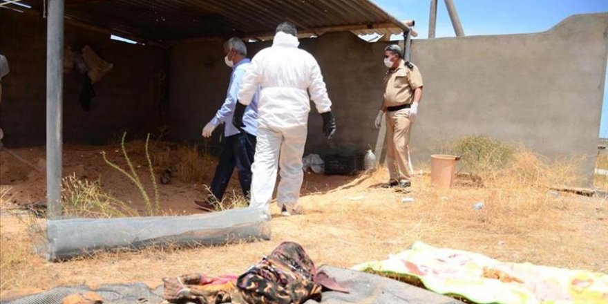 Hafter Milislerinden Kurtarılan Trablus'ta Bir Aileye Ait Toplu Mezar Bulundu