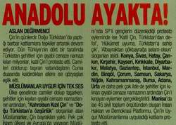 ANADOLU AYAKTA!