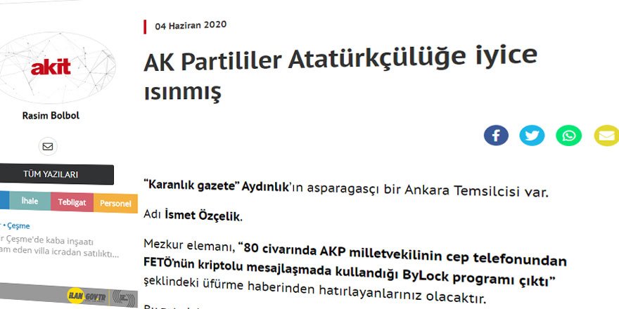 Perinçekgillerin Çıkışı Sinsice Ama AK Parti’nin Atatürkçülükten Büsbütün Beri Olduğu Söylenebilir mi?