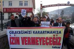 Tokat Katsayı Zulmüne Boyun Eğmiyor