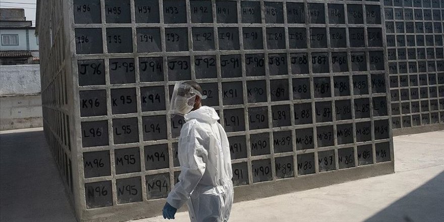 Brezilya'da Son 24 Saatte Kovid-19 Nedeniyle 612 Kişi Öldü