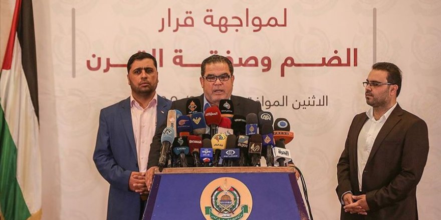 Hamas: İsrail'in İlhak Planıyla Mücadele İçin Ulusal Faaliyet Başlatıldı