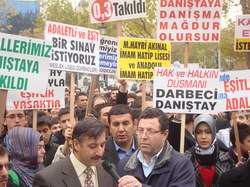 Gaziantep’te Danıştay Protesto Edildi