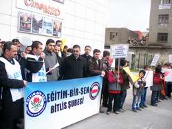 Tatvan’da Danıştay’ın Katsayı Kararı Protesto Edildi