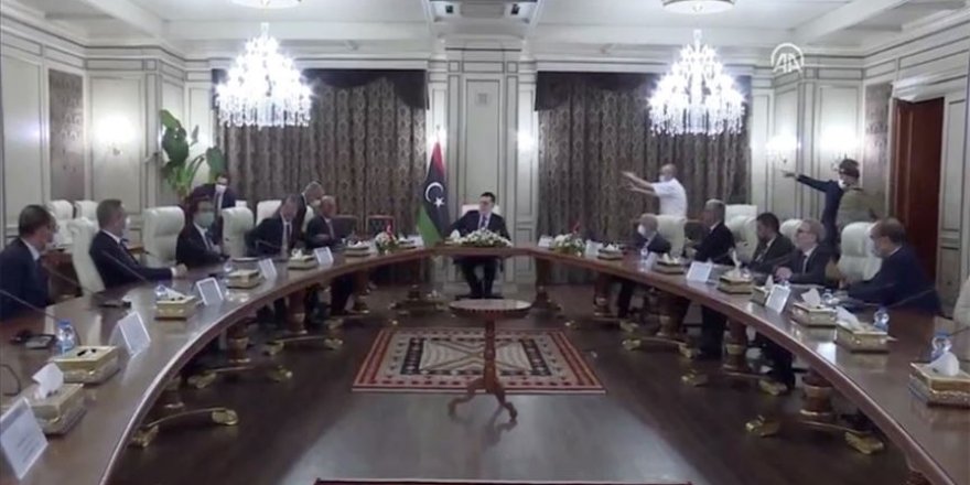 Türkiye Heyeti Libya'da Hükümet İle Görüştü