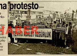 Yürütmeyi Durdurma Kararına Protesto