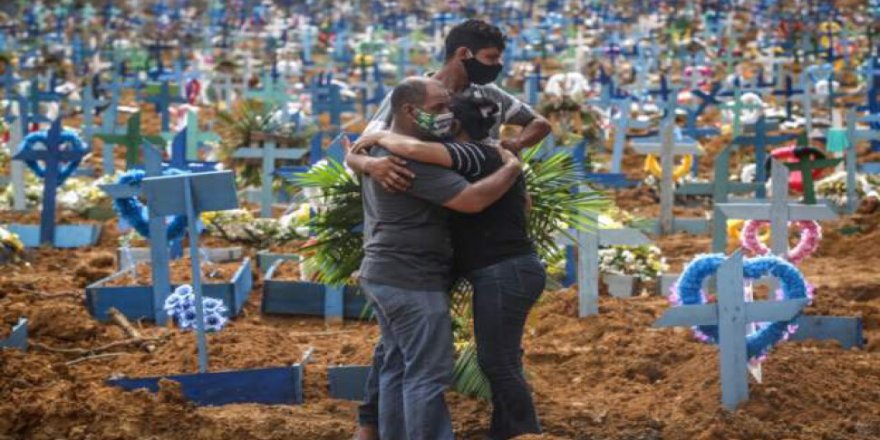 Kovid-19'dan Son 24 Saatte Brezilya'da 641, Meksika'da 1044, Hindistan'da 445 Kişi Öldü