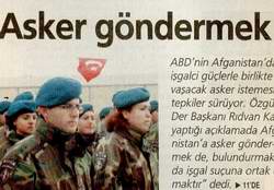 Asker Göndermek Suç Ortaklığıdır