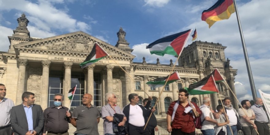 Almanya'da İsrail'in İlhak Planı Protesto Edildi