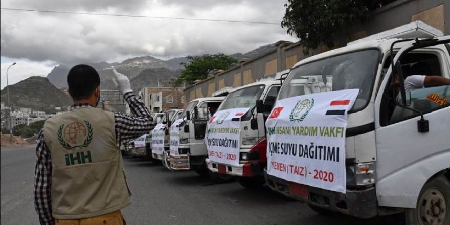 İHH Yemen’e 6 Ayda 250 Bin Kişilik Yardım Yaptı