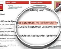 Çıkartılan Cümle Yeniden KKK Sitesinde
