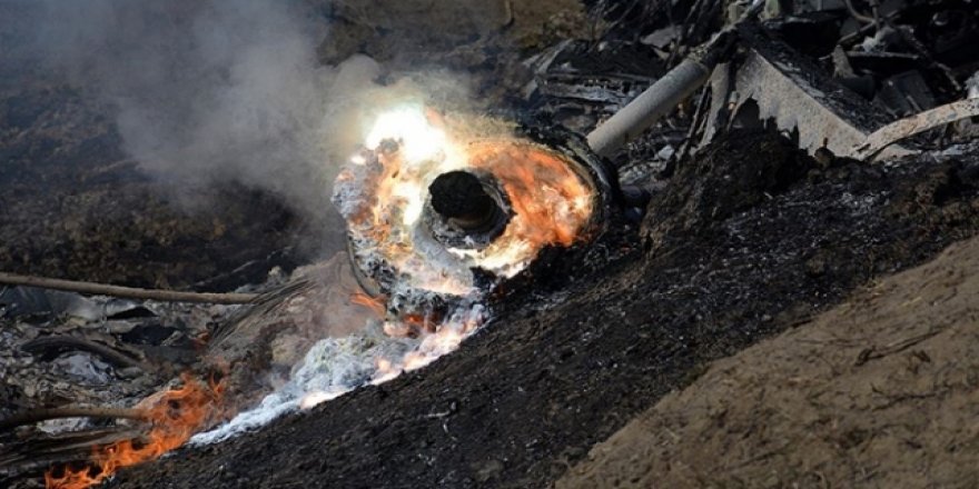 Afganistan'da Savaş Uçağı Düştü