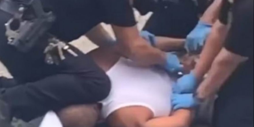 Yine ABD, Yine Boğaza Basarak Gözaltına Alma