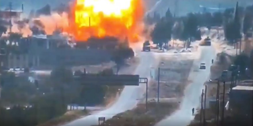 İdlib'de Türkiye-Rusya Ortak Devriyesine Bombalı Saldırı