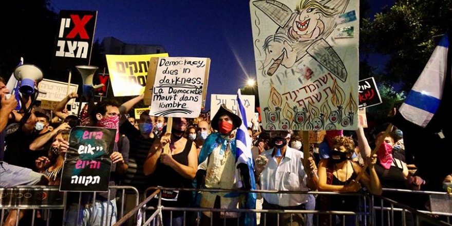 İsrail'de Netanyahu Karşıtı Gösteriler Artarak Devam Ediyor