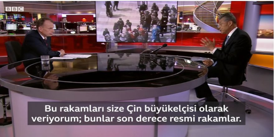 Andrew Marr'dan Çin Büyükelçisine Sincan Soruları