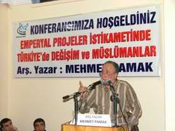 Diyarbakır'da Mehmet Pamak Konferansı