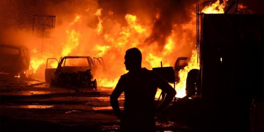 Bağdat'ta Haşdi Şabi ve polis güçlerinin bulunduğu askeri üste patlama