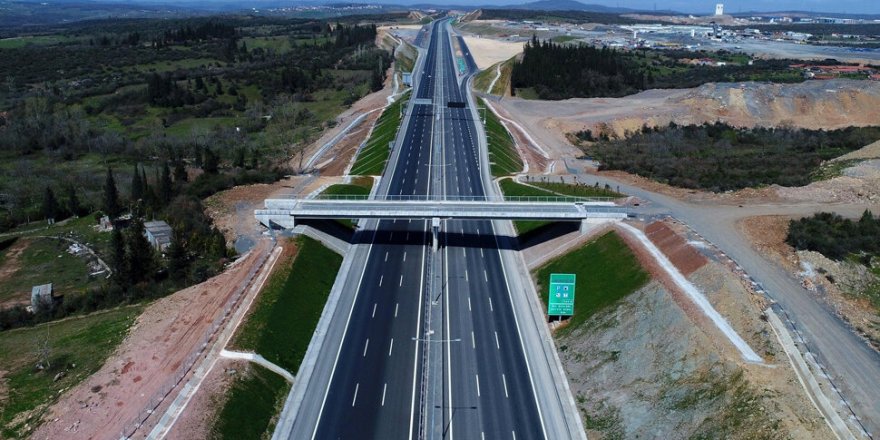 Bayramda Kuzey Marmara Otoyolu'nun bir kısmı ulaşıma açılacak
