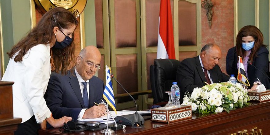 Yunanistan-Mısır anlaşması 'Türkiye'nin yetki alanlarına tecavüz' olarak değerlendiriliyor