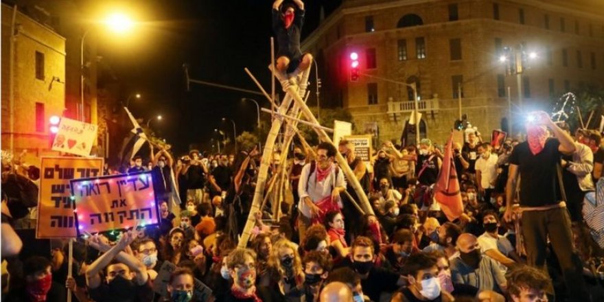 Netanyahu karşıtı gösteriler devam ediyor