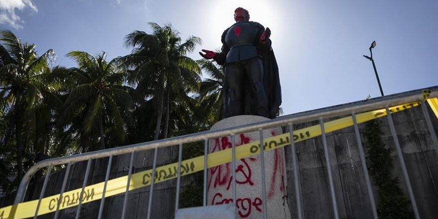 ABD'de protestoların ardından Kristof Kolomb'un 33 heykeli kaldırıldı