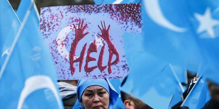 Uygur aktivist BM'de konuştu: Halkıma karşı işlenen bir soykırım var
