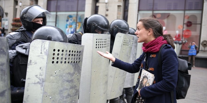 Belarus’taki protestolarda 150 kişi gözaltına alındı